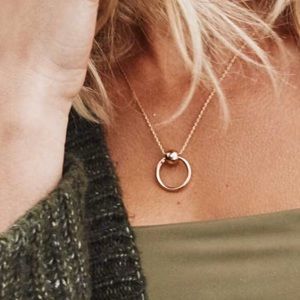 Uncommon James Gold Helix Necklace